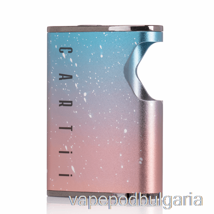 Vape 10000 Дръпки Dazzleaf Cartii 2 в 1 Twist 510 Thread батерия коралово розово / синьо Splatter